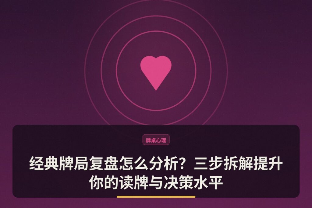 经典牌局复盘怎么分析 - 经典牌局复盘怎么分析？三步拆解提升你的读牌与决策水平
