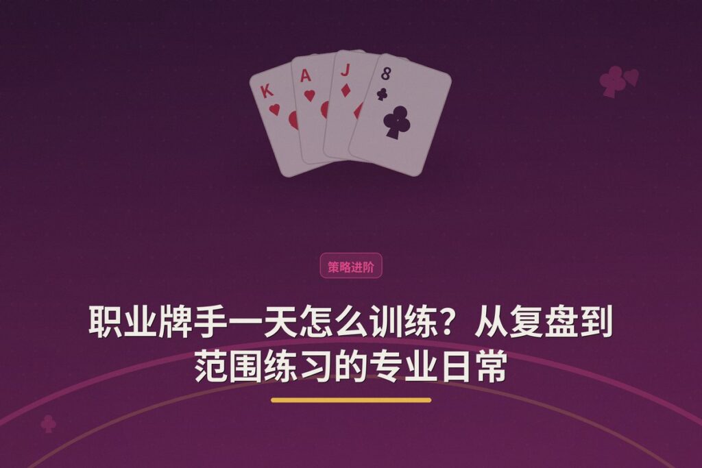 职业牌手一天怎么训练 - 职业牌手一天怎么训练？从复盘到范围练习的专业日常