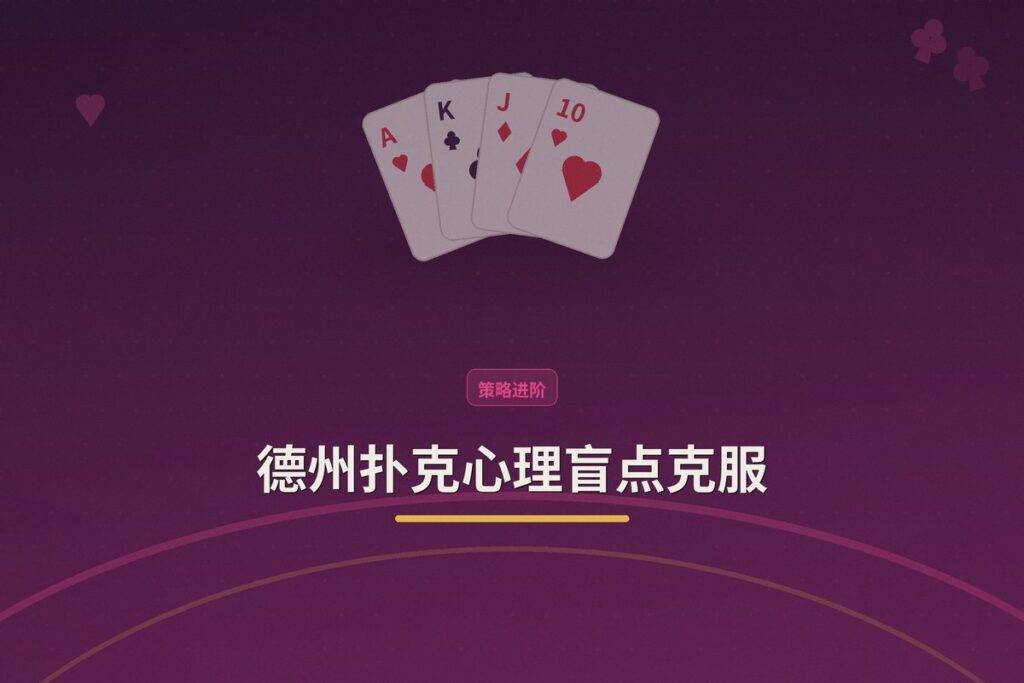 德州扑克心理盲点克服 - 德州扑克心理盲点克服:三大常见陷阱与针对性调整策略