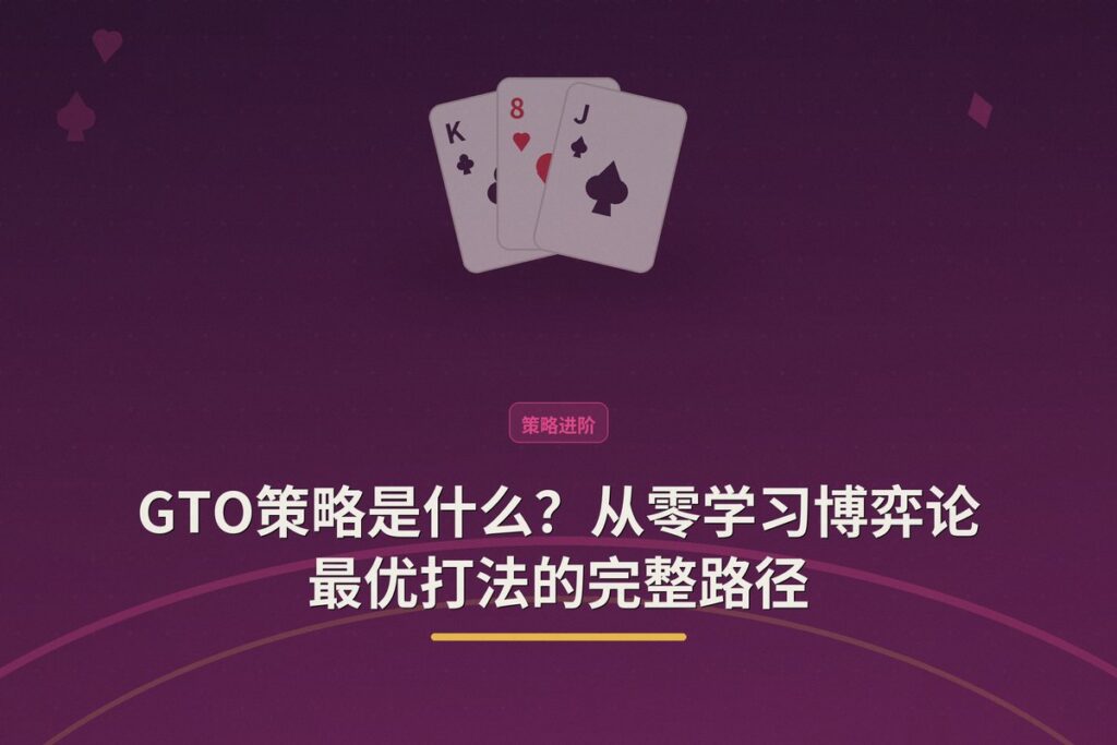 GTO策略是什么怎么学 - GTO策略是什么？从零学习博弈论最优打法的完整路径